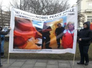 [VIDEO] Let's boycott the Nobel Peace Prize awarded today in Oslo #letsboycottnobelpeaceprizefromnorway