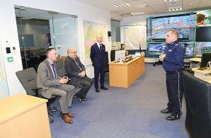 Ambasador Francji w Policyjnym Centrum Dowodzenia