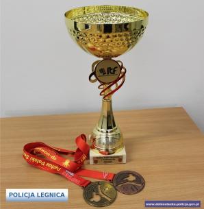 Złoty i brązowy medal dla legnickiej policjantki w Pucharze Polski Seniorów i Juniorów w TAEKWON - DO
