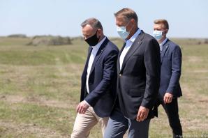 [VIDEO] Prezydent na ćwiczeniach wojskowych w Rumunii