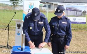 [VIDEO] Pierwsza w polsce budowa modułowa jednostki policji w prochowicach