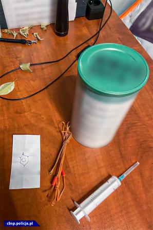 [VIDEO] Materiały wybuchowe przejęte przez CBŚP