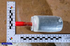 [VIDEO] Materiały wybuchowe przejęte przez CBŚP