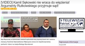 [VIDEO] RUTKOWSKI: Trzeci niezależny świadek potwierdza, że Kamil Sękowski nie dokonał kradzieży w zakładzie kamieniarskim. Dziś dowody trafiają do Sądu Apelacyjnego w Szczecinie, która może rekomendować wznowienie całego postępowania!