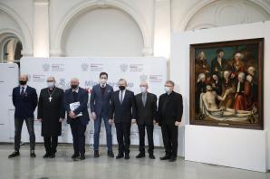 Opłakiwanie Chrystusa z warsztatu Cranacha starszego wróciło do Muzeum Narodowego we Wrocławiu ze Szwecji