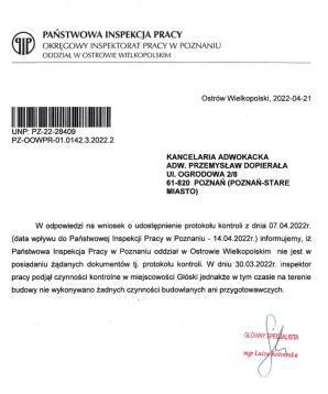 [VIDEO] Czy robotnicy niemieckiego SIEMENS budują w Polsce wiatraki bezkarnie łamiąc polskie prawo jako turyści na wczasach? Tak wynika z dokumentów poznańskiego inspektora pracy!