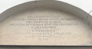 Słowo na niedzielę 7 sierpnia z wybudowanego rękami krzyżackich jeńców kościoła w Lublinie. Jako wotum dziękczynne za zwycięską bitwę pod Grunwaldem