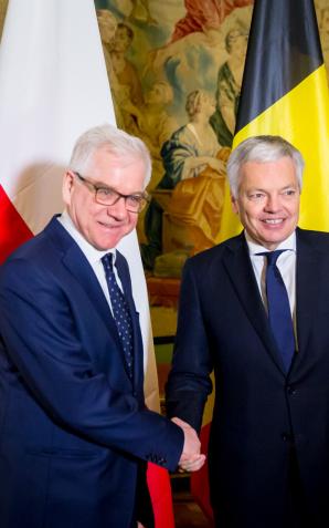 Rozmowy polsko-belgijskie w Brukseli