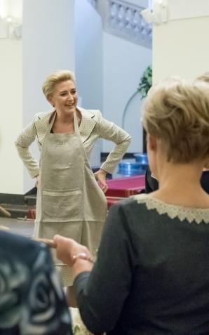 Pierwsza Dama rozmawiała o wielkim potencjale małych społeczności