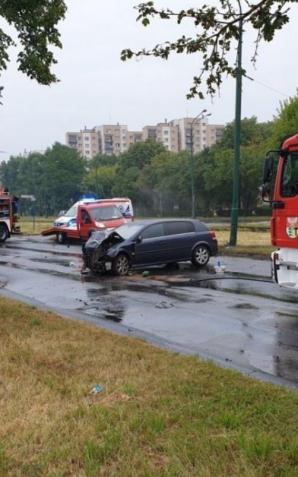 [VIDEO]Tragiczny wypadek na ul. Piłsudskiego. Uczestnikiem pijany kierowca