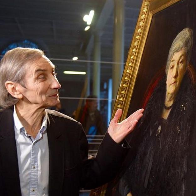 Portret Heleny Geyer w Centralnym Muzeum Włókiennictwa w Łodzi