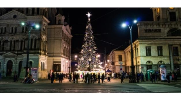 Łódź: Rozświetlona Piotrkowska