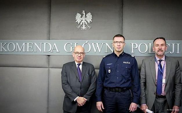 Ambasador Francji w Policyjnym Centrum Dowodzenia