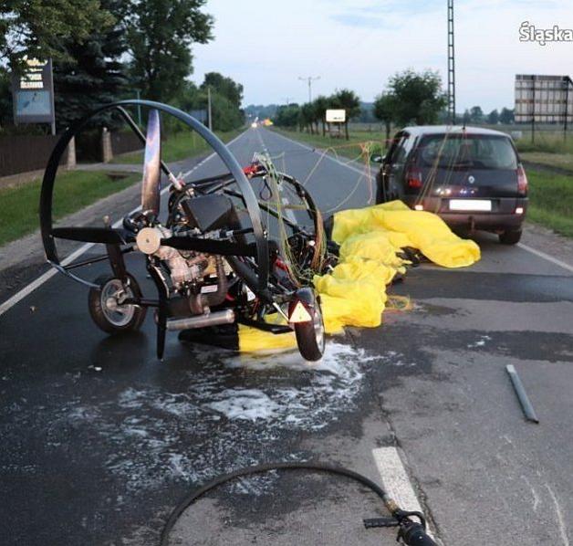 Seria wypadków lotniczych. Policja apeluje o ostrożność