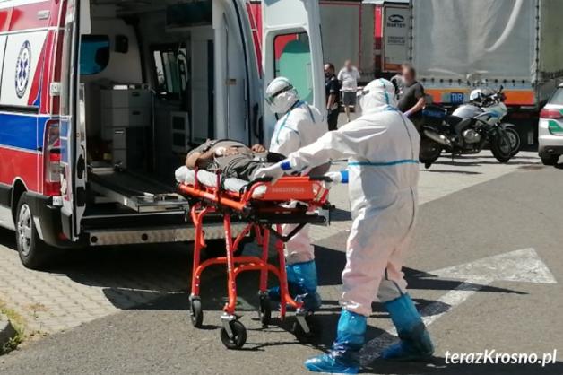 Afgańczycy ukryci w naczepie tira