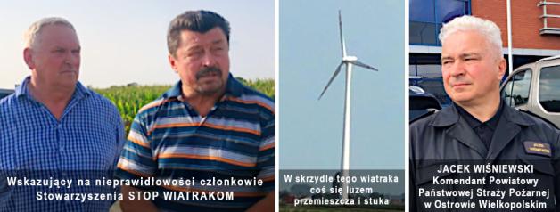 [VIDEO] Co stuka wewnątrz nie uruchomionego jeszcze wiatraka k. Ostrowa Wlkp.? Czy po 3 pożarach wiatraków w Wielkopolsce straż pożarna zaakceptuje inwestycję, która nie spełnia wymogów odległościowych od najbliższych zabudowań?