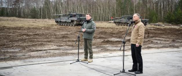 [VIDEO] Polscy żołnierze szkolą ukraińskie załogi czołgów Leopard