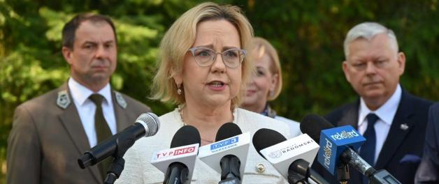 Minister Anna Moskwa uczestniczyła w konferencji „Polskie lasy – skarbem pokoleń”