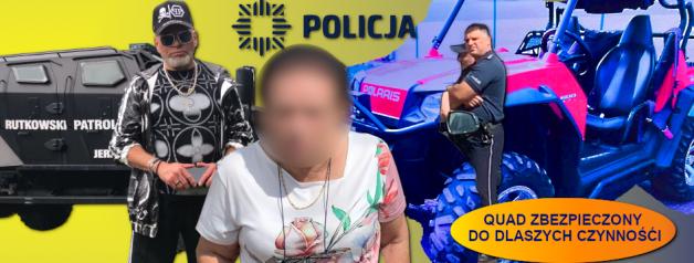 [VIEDO] PATRIOT24 RUTKOWSKI W AKCJI: Amerykański quad z wątpliwymi numerami VIN wskazany policji!