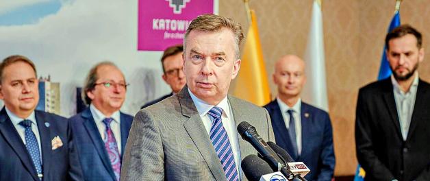 [VIDEO] Minister Nauki Dariusz Wieczorek spotkał się z rektorami uczelni, które tworzą Konsorcjum Akademickie Katowice – Miasto Nauki