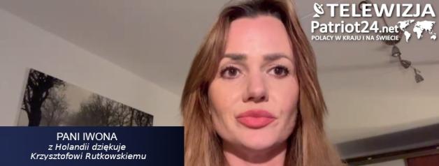 [VIDEO] Pani Iwona z Holandii dziękuje Krzysztofowi Rutkowskiemu za pomoc w uratowaniu dziecka w Polsce 