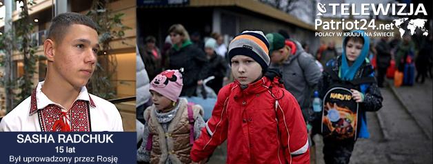 [VIDEO] Porwane dzieci wciąż czekają na wolność – świat apeluje, by Rosja oddała je rodzinom