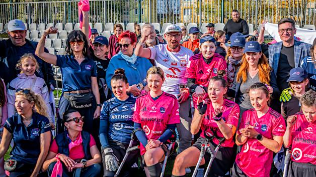 [VIDEO] W Warszawie odbył się pierwszy w historii klubowy mecz kobiet w amp futbolu w Europie